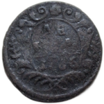 Денга 1736 год Анна Иоанновна